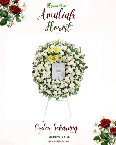Krans Bunga Duka Cita di Cicukang